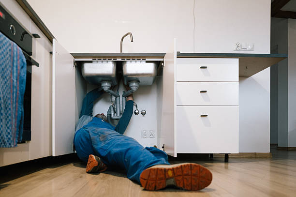 Professional Drain Cleaning technician working in Alum Creek, WV